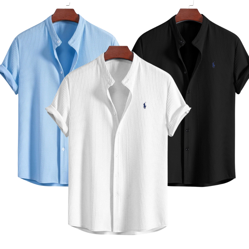 [1 acheté, 3 offerts] Polo de luxe à col