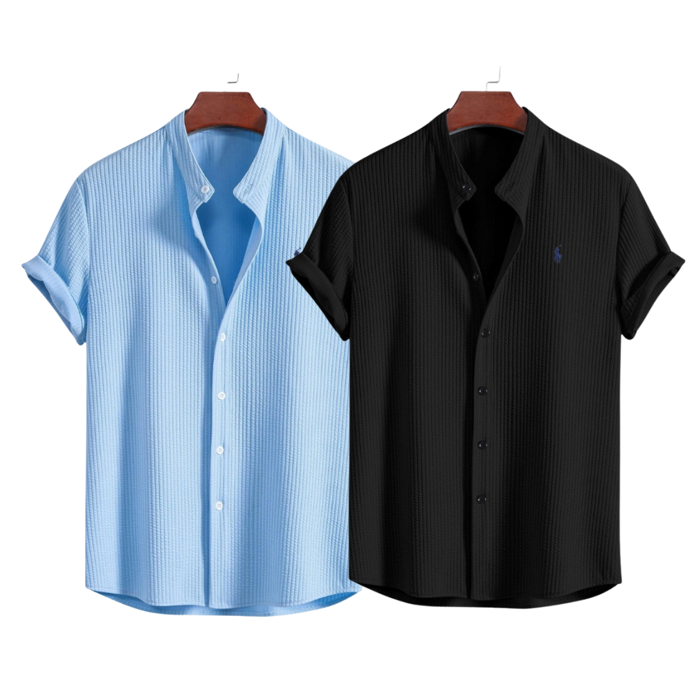 [1 kaufen, 2 erhalten] Luxus-Poloshirt