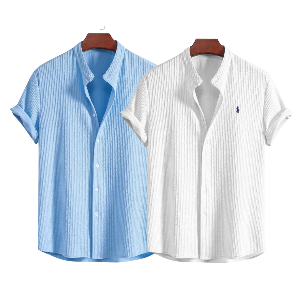 [1 kaufen, 2 erhalten] Luxus-Poloshirt