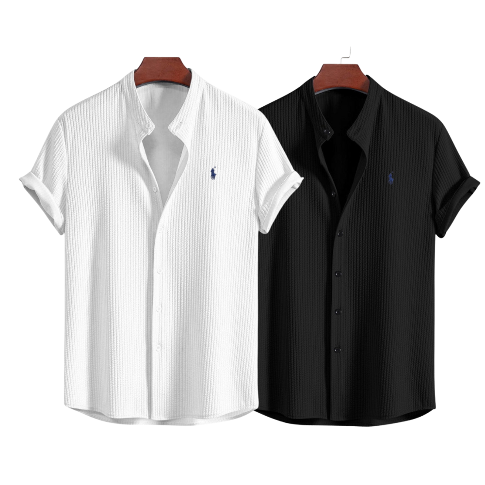 [1 kaufen, 2 erhalten] Luxus-Poloshirt
