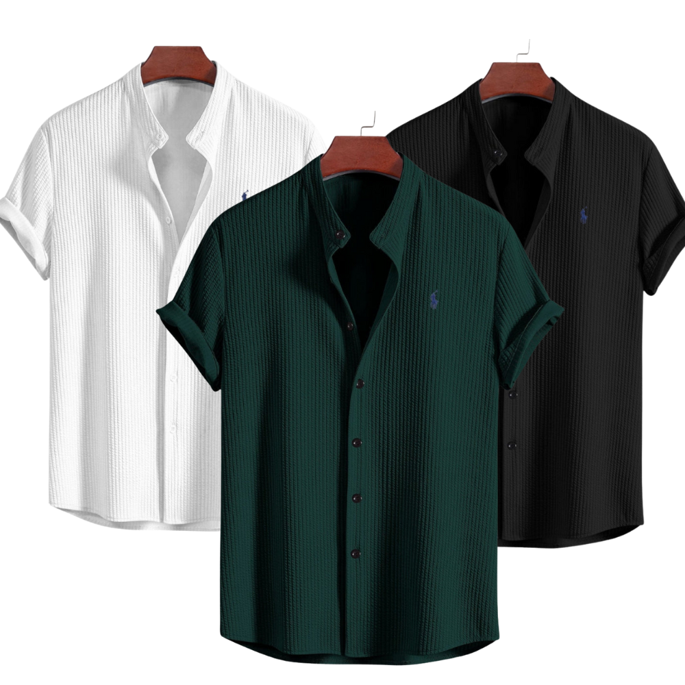 [1 acheté, 3 offerts] Polo de luxe à col