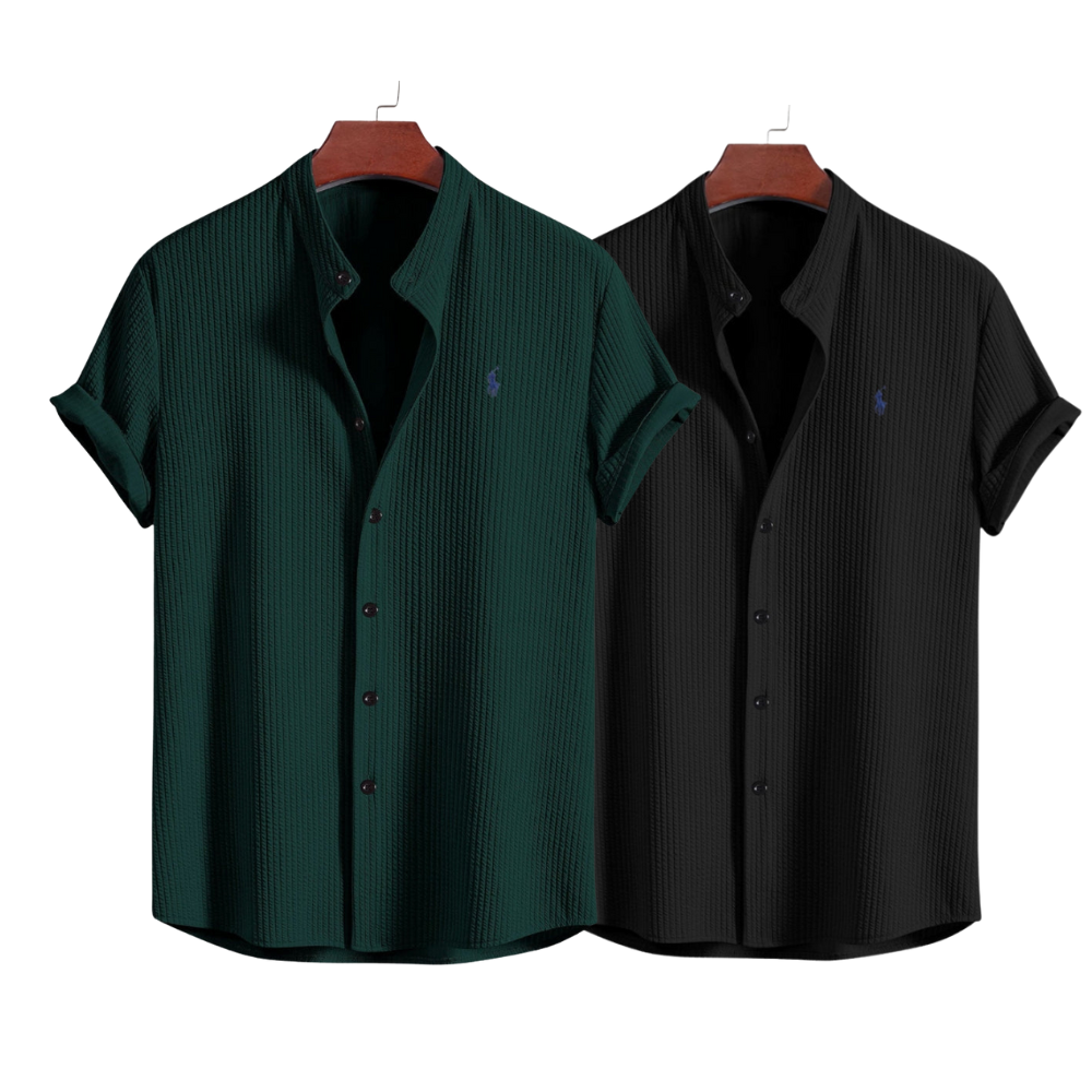 [1 kaufen, 2 erhalten] Luxus-Poloshirt