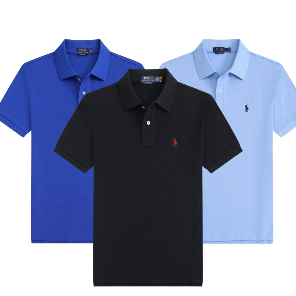 [1 kaufen, 3 erhalten] Klassisches Luxus-Poloshirt